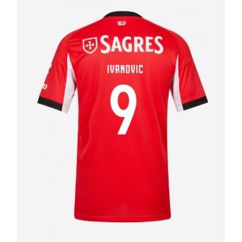 Billige Fotballdrakt Benfica Franjo Ivanovic #9 Replika Hjemmedrakt 2025-26 Kortermet